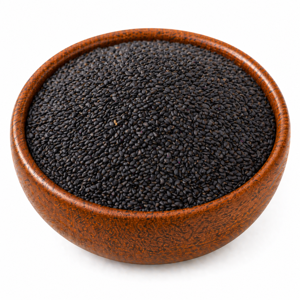 black sesame seeds